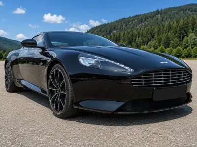 Gebraucht Aston Martin DB9 547 PS (402 kW) 2016 Schwarz Cabrio