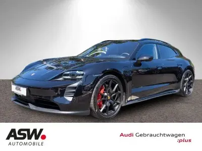 Gebraucht Porsche Taycan GTS Sport Turismo 439 kW (598 PS) 2023 Tiefschwarzmetallic Limousine