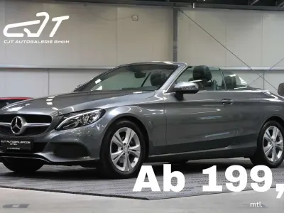 Gebraucht Mercedes C220 170 PS (125 kW) 2017 Selenitgrau Cabrio