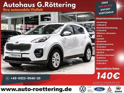 Weiß Gebraucht 2016 Kia Sportage Attract SUV | 14.240 € (Etwas zu teuer)