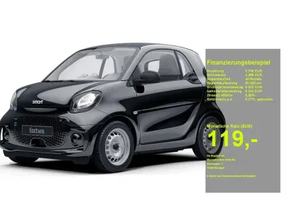 Używany Smart ForTwo Electric Drive 60 kW (82 KM) 2023 Czarny Coupe