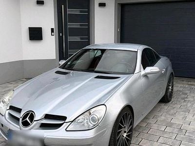 Gebraucht Mercedes SLK200 163 PS (119 kW) 2006 Silber Cabrio