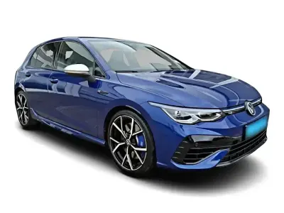 Gebraucht VW Golf VII R 2021 Blau Kleinwagen