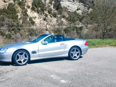 Gebraucht Mercedes SL350 245 PS (180 kW) 2005 Silber Cabrio