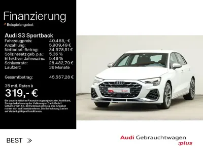 Gebraucht Audi S3 Ambiente 333 PS (244 kW) 2025 Arkonaweiß Limousine