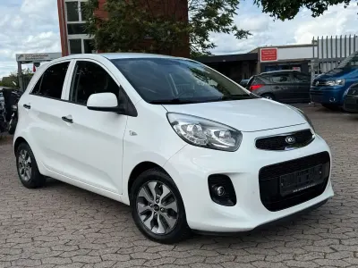 Gebraucht Kia Picanto Spirit 86 PS (63 kW) 2016 Weiß Kleinwagen