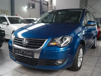 Gebraucht VW Touran Freestyle 140 PS (102 kW) 2009 Blau Van / Kleinbus