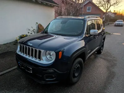Usata Jeep Renegade Limited 140 CV (102 kW) 2016 Blu SUV