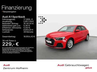 Gebraucht Audi A1 Advanced 110 PS (80 kW) 2022 Misanorot perleffekt SUV