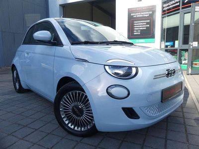 Begagnad Fiat 500e Icon 86 kW (118 HK) 2024 Blå Halvkombi
