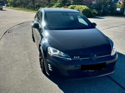 Gebraucht VW Golf VII GTD 184 PS (135 kW) 2013 Schwarz Limousine