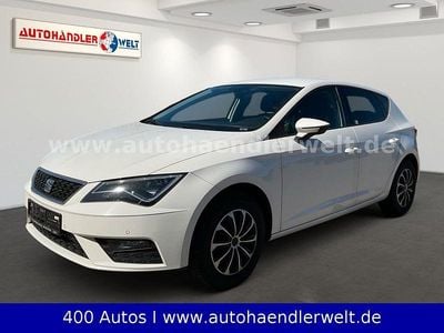 Usata Seat Leon Style 110 CV (80 kW) 2017 Bianco Berlina