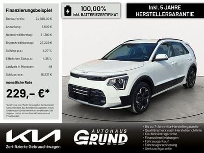 Gebraucht Kia e-Niro Vision 150 kW (204 PS) 2023 Weiß SUV