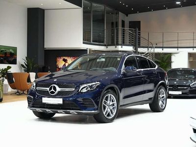 Gebraucht Mercedes GLC250 AMG line 211 PS (155 kW) 2018 Cavansitblau  metalliclack Coupé