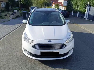 Gebraucht Ford Grand C-Max Titanium 120 PS (88 kW) 2015 Weiß Van / Kleinbus