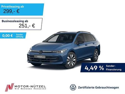 Gebraucht VW Golf VIII Goal 150 PS (110 kW) 2025 Anemonenblau metallic Kombi