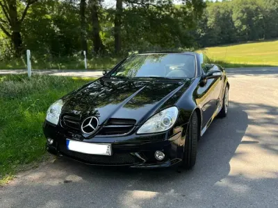 Gebraucht Mercedes SLK350 272 PS (200 kW) 2004 Schwarz Cabrio