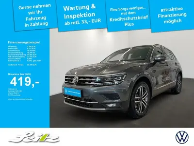 Gebraucht VW Tiguan Highline 190 PS (139 kW) 2019 Grau SUV