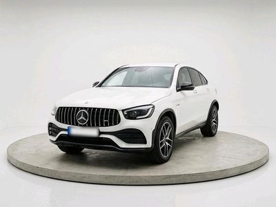 Gebraucht Mercedes GLC220 AMG line 194 PS (142 kW) 2022 Weiß Coupé