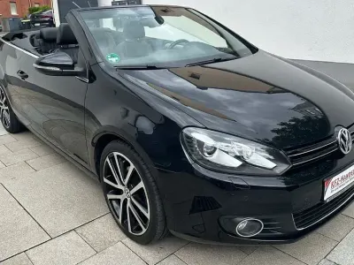 Gebraucht VW Golf 105 PS (77 kW) 2011 Schwarz Cabrio
