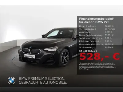 Gebraucht BMW 220 M Sport 184 PS (135 kW) 2026 Schwarz Coupé