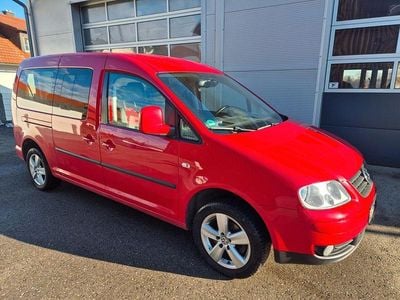 Rot Gebraucht 2009 VW Caddy Maxi Life Van / Kleinbus | 4.950 € (Guter Preis)