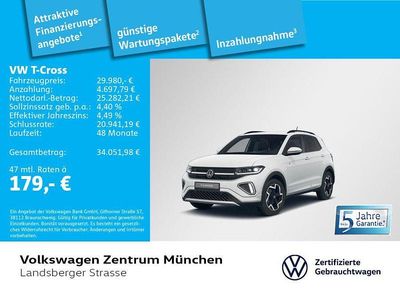 Weiß Gebraucht 2025 VW T-Cross R-line SUV | 29.980 € (Fairer Preis)