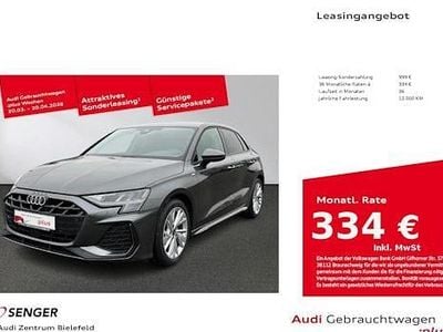 Gebraucht Audi A3 S-Line 150 PS (110 kW) 2025 Daytonagrau perleffekt Limousine