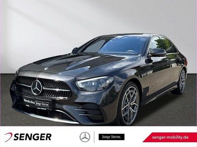 Grau Gebraucht 2021 Mercedes E300 AMG Limousine | 36.980 € (Etwas zu teuer)