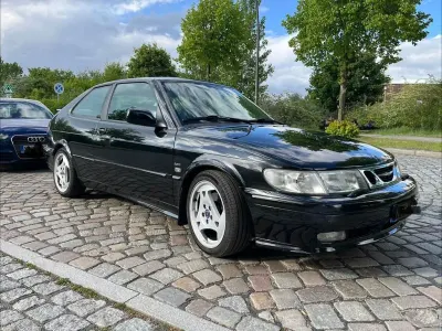 Używany Saab 9-3 Aero 205 KM (150 kW) 2000 Czarny Coupe