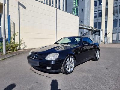 Usata Mercedes SLK200 136 CV (100 kW) 1998 Nero Cabrio