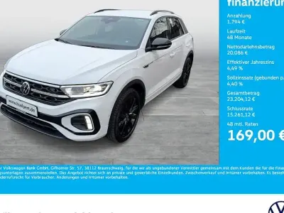 Brugt VW T-Roc R-line 110 HK (80 kW) 2024 Hvid SUV