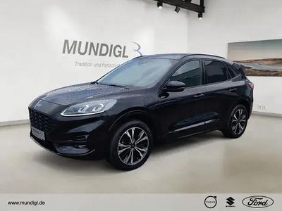 Gebraucht Ford Kuga ST-Line X 152 PS (111 kW) 2022 Schwarz (obsidianschwarz metallic) SUV