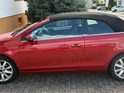 Gebraucht VW Golf Cabriolet 105 PS (77 kW) 2012 Rot Cabrio