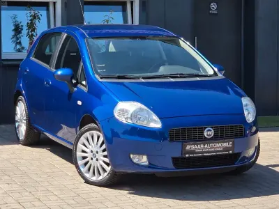 Gebraucht Fiat Grande Punto Emotion 95 PS (69 kW) 2006 Blau Kleinwagen