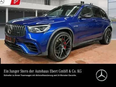 Gebraucht Mercedes GLC63 AMG AMG 510 PS (375 kW) 2020 Brillantblau SUV