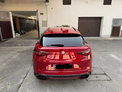 Gebraucht Alfa Romeo Stelvio Quadrifoglio Verde 510 PS (375 kW) 2018 Rot SUV