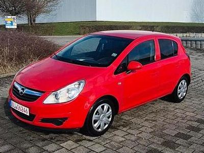 Gebraucht Opel Corsa 75 PS (55 kW) 2008 Rot Kleinwagen