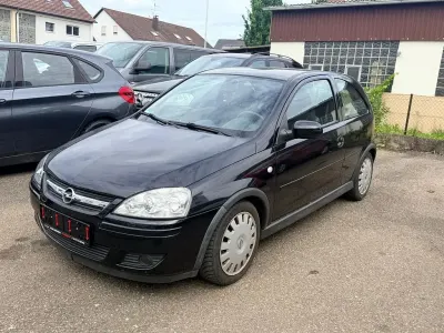 Gebraucht Opel Corsa Edition 80 PS (58 kW) 2006 Schwarz Kleinwagen