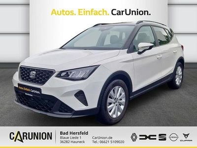 Gebraucht Seat Arona Style 95 PS (69 kW) 2022 Candy weiß/dach schwarz SUV