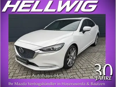 Begagnad Mazda 6 Takumi-Line 194 HK (142 kW) 2023 Vit Sedan