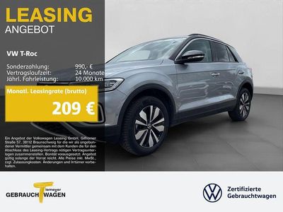 Second-hand VW T-Roc Goal 150 CP (110 kW) 2025 Argintiu SUV