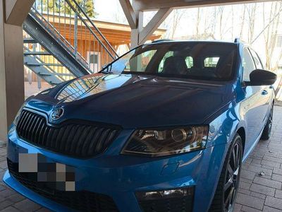 Gebraucht Skoda Octavia RS 184 PS (135 kW) 2016 Blau Kleinwagen