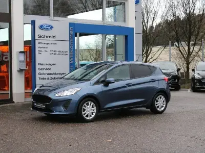 Gebraucht Ford Fiesta Cool & Connect 75 PS (55 kW) 2020 Blau Kleinwagen