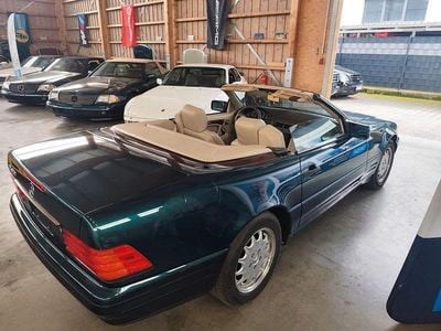 Gebraucht Mercedes SL320 231 PS (169 kW) 1996 Grün Cabrio