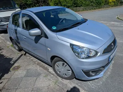Gebraucht Mitsubishi Space Star Diamant Edition 71 PS (52 kW) 2020 Silber Kleinwagen