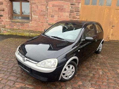 Gebraucht Opel Corsa 75 PS (55 kW) 2002 Schwarz Kleinwagen