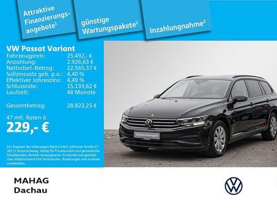 Schwarz Gebraucht 2023 VW Passat Basis Kombi | 26.680 € (Fairer Preis)