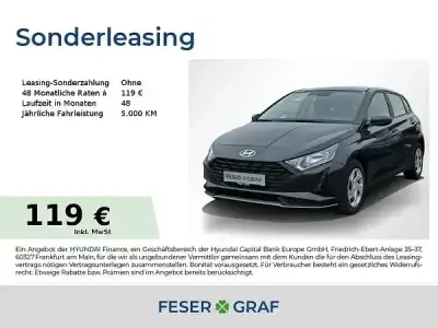 Neu Hyundai i20 90 PS (66 kW) 2026 Phantom black Kleinwagen