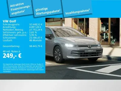 Gebraucht VW Golf VIII Goal 150 PS (110 kW) 2025 Grau Limousine